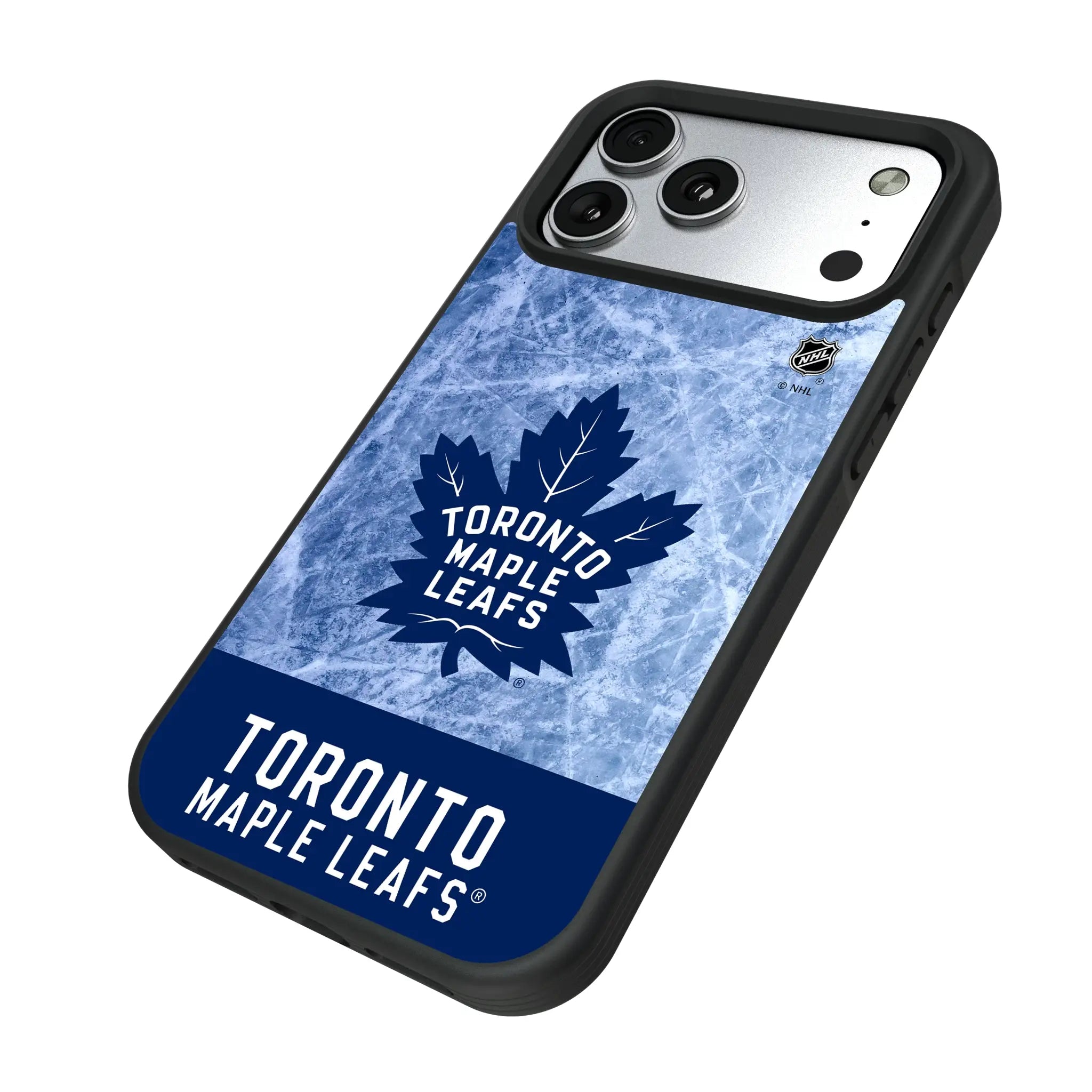 Toronto Maple Leafs Ice Wordmark Bump Phone Case