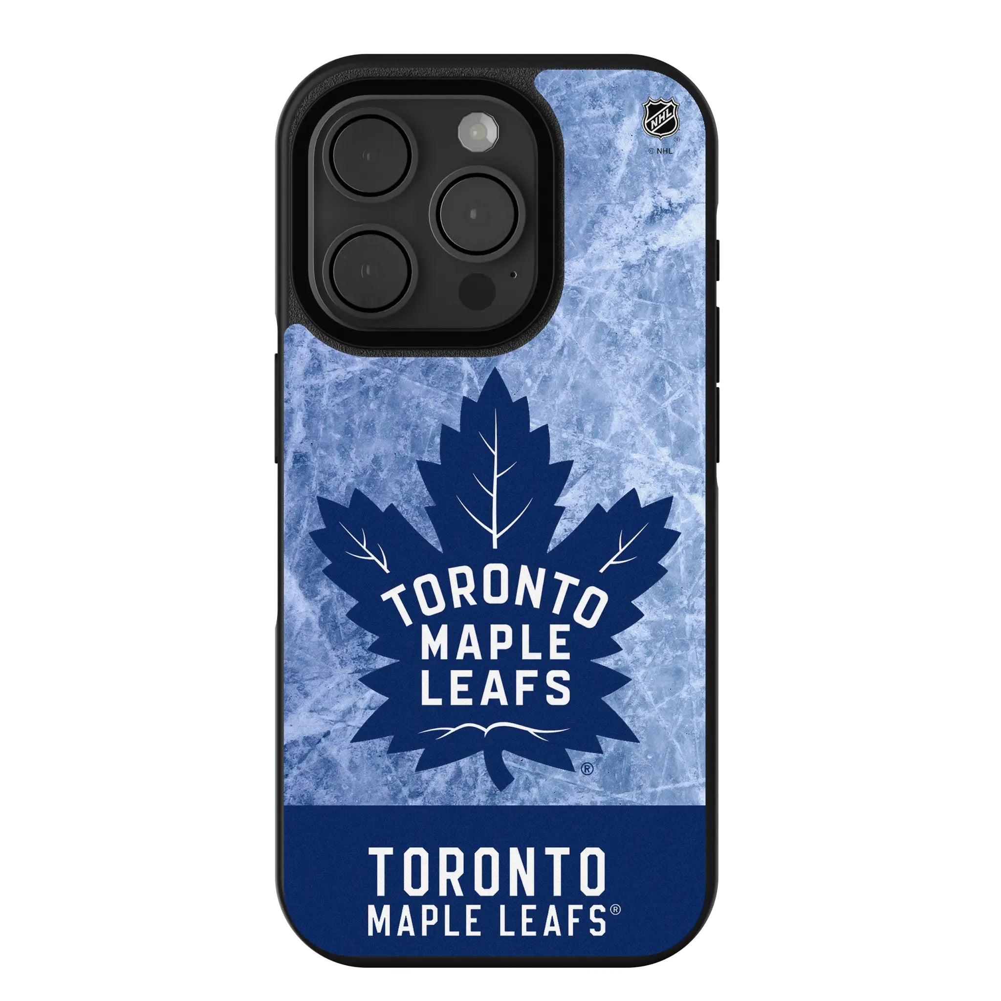 Toronto Maple Leafs Ice Wordmark Bump Phone Case