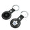 Toronto Maple Leafs Insignia Black Airtag Holder 2-Pack