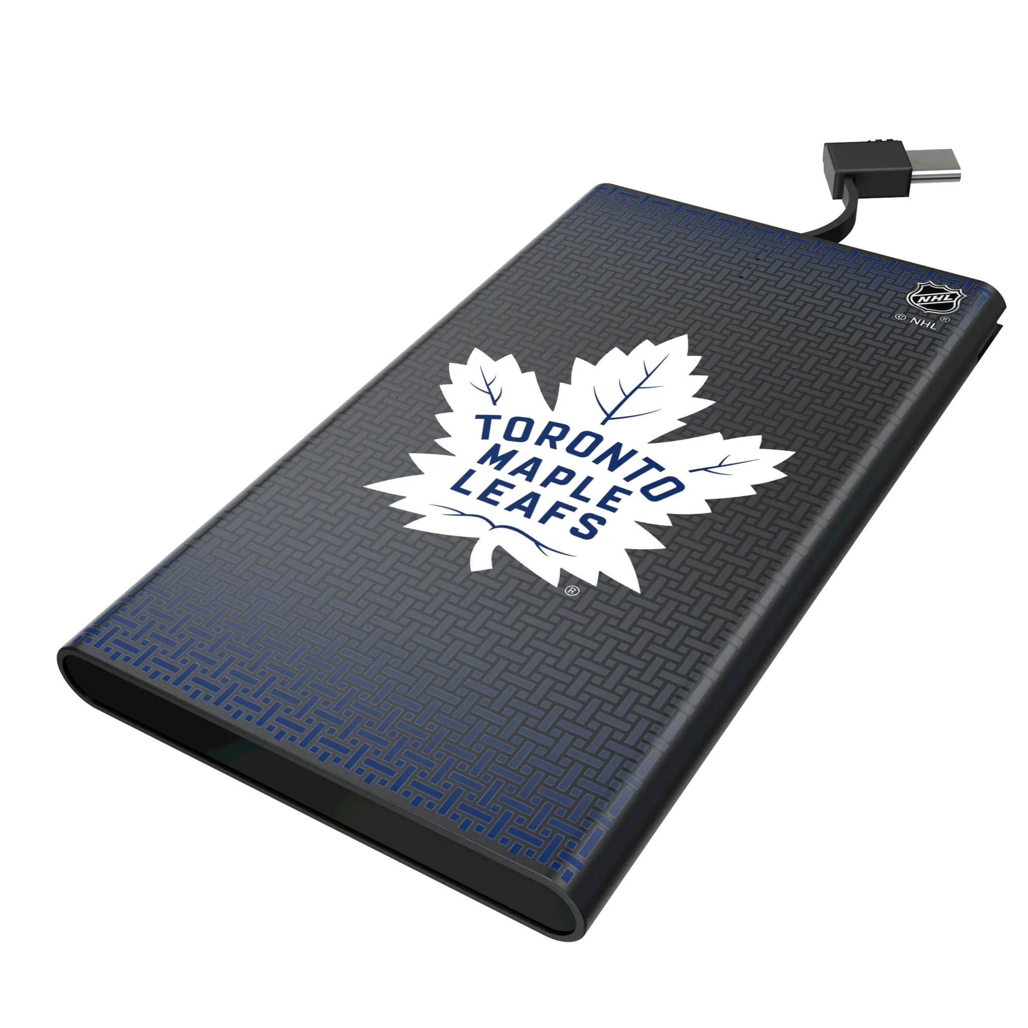 Toronto Maple Leafs Linen 5000mAh Flat Powerbank