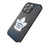Toronto Maple Leafs Linen Bling Phone Case for Apple iPhone
