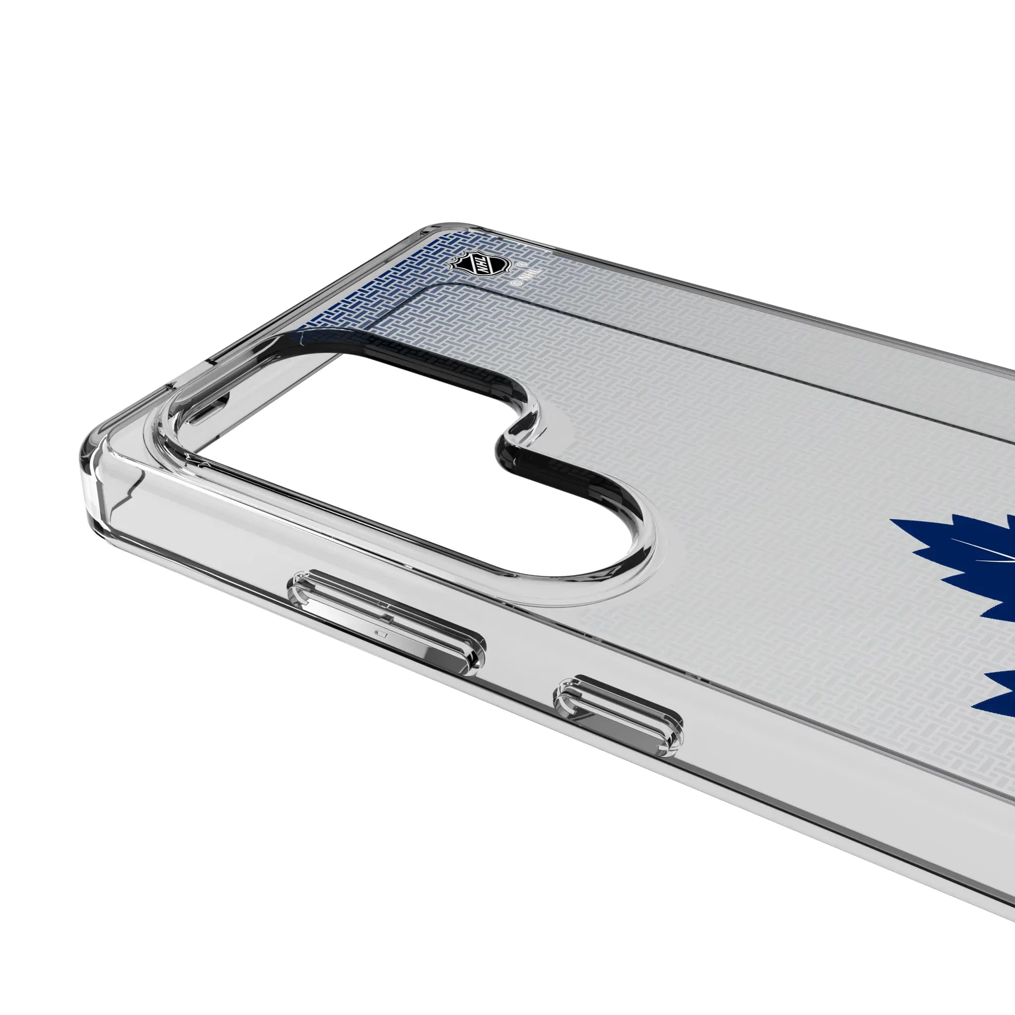 Toronto Maple Leafs Linen Clear Phone Case for Samsung Galaxy