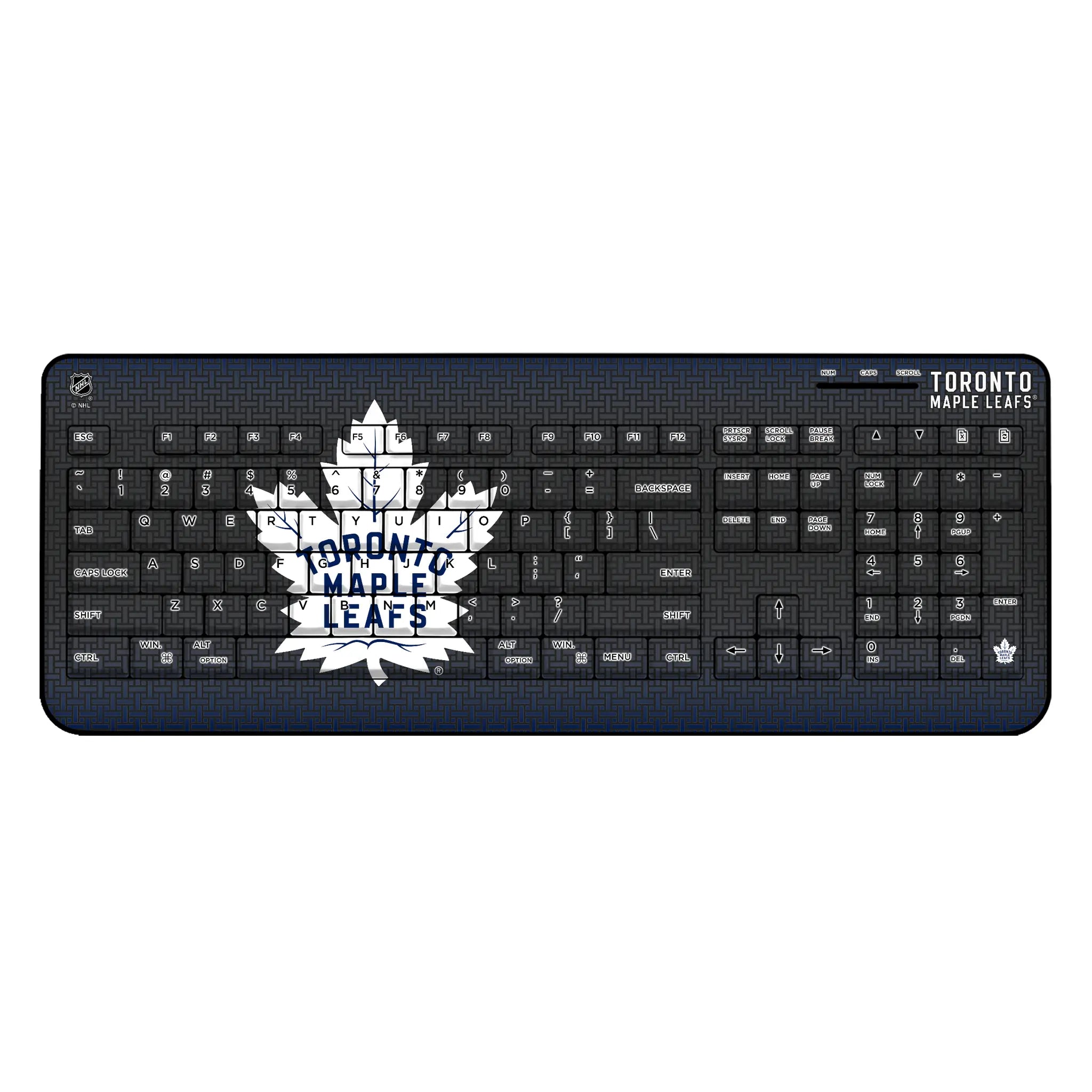 Toronto Maple Leafs Linen Wireless USB Keyboard