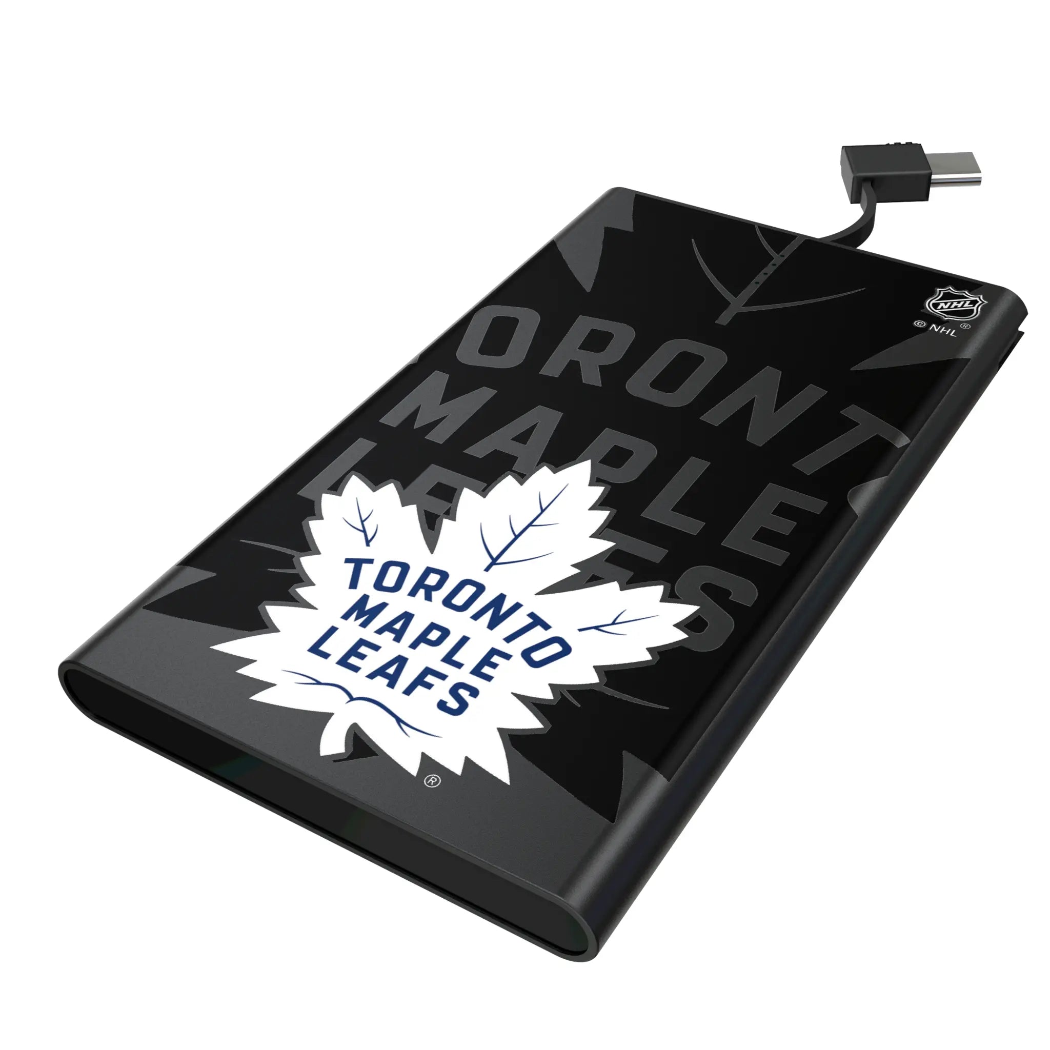 Toronto Maple Leafs Monocolor Tilt 5000mAh Flat Powerbank