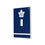 Toronto Maple Leafs Stripe Hidden-Screw Light Switch Plate