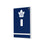 Toronto Maple Leafs Stripe Hidden-Screw Light Switch Plate