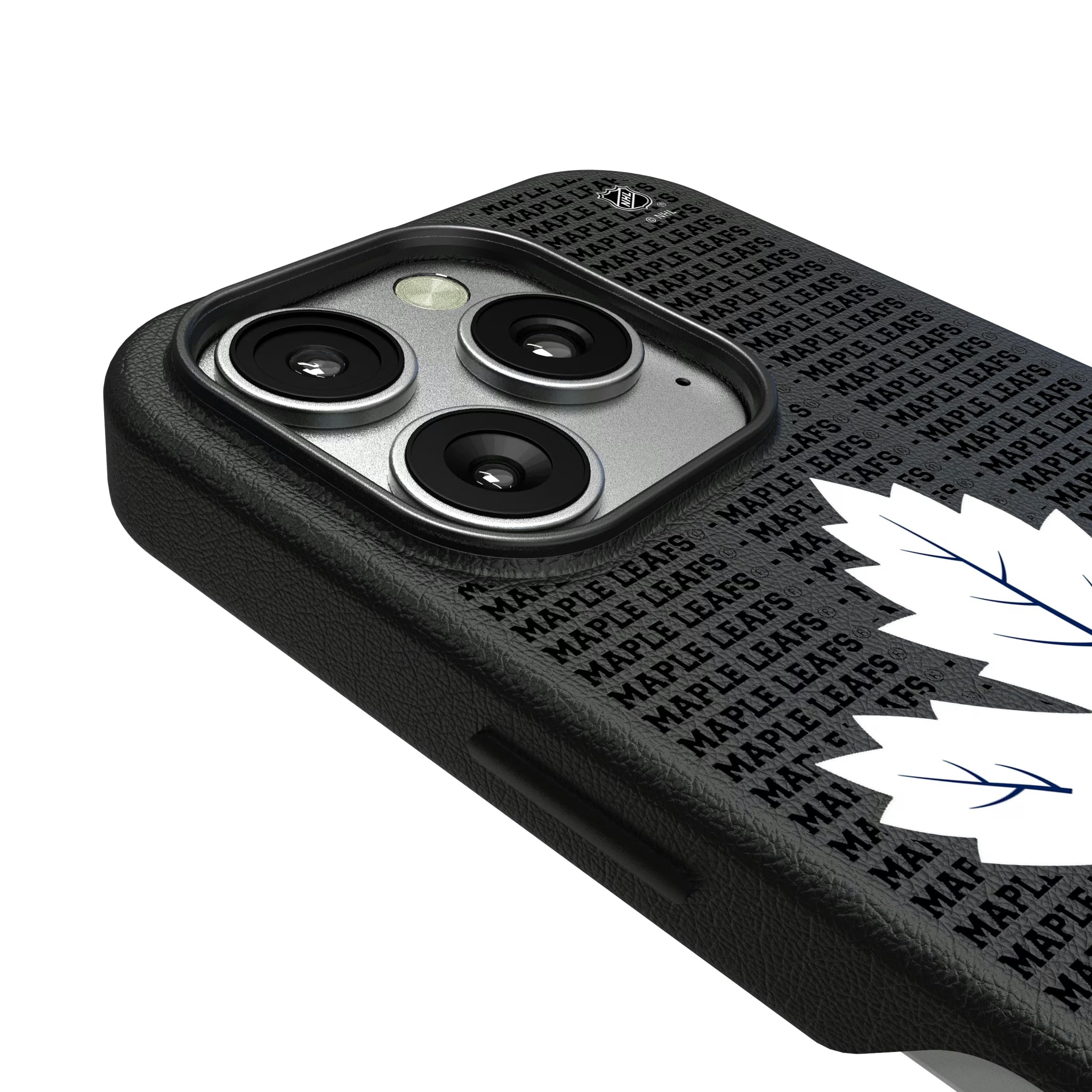 Toronto Maple Leafs Text Backdrop MagSafe Compatible Phone Case for Apple iPhone - Sports Gifts, Sports Memorabilia, Sports Collectibles, Fan Shop