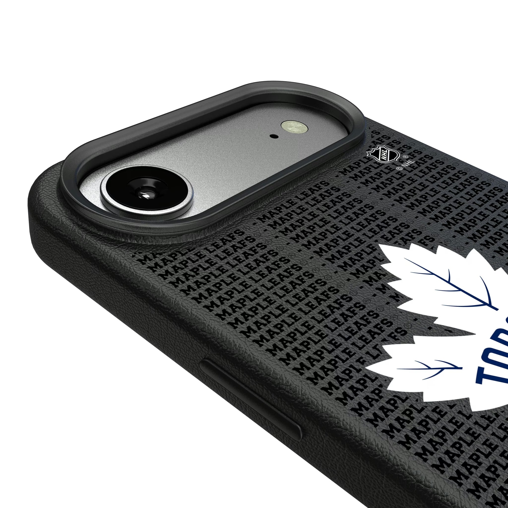 Toronto Maple Leafs Text Backdrop MagSafe Compatible Phone Case for Apple iPhone - Sports Gifts, Sports Memorabilia, Sports Collectibles, Fan Shop