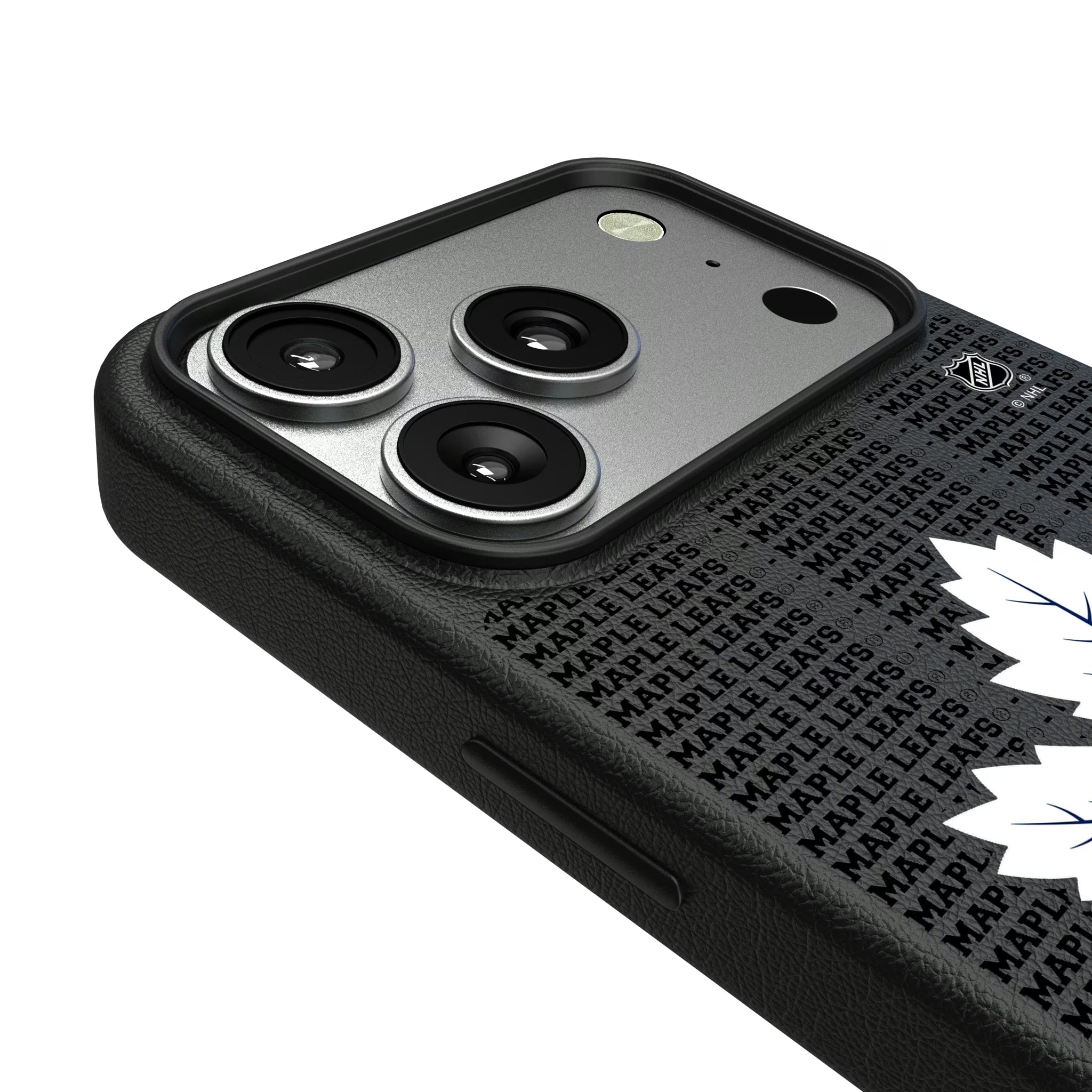 Toronto Maple Leafs Text Backdrop MagSafe Compatible Phone Case for Apple iPhone - Sports Gifts, Sports Memorabilia, Sports Collectibles, Fan Shop