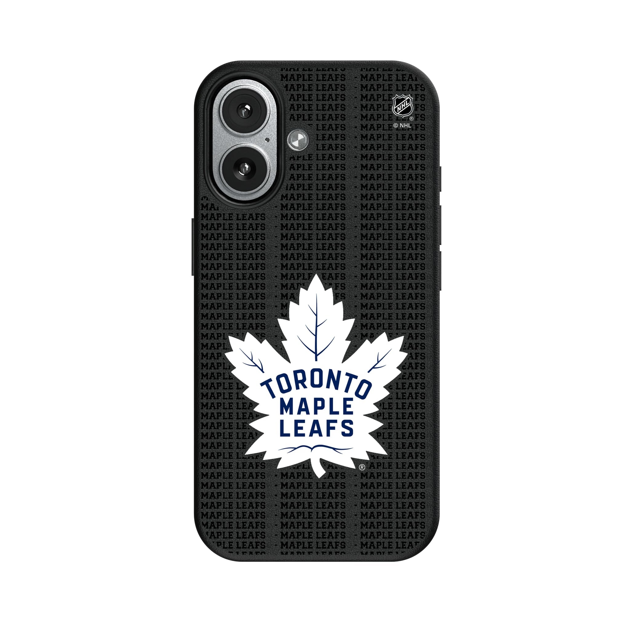 Toronto Maple Leafs Text Backdrop MagSafe Compatible Phone Case for Apple iPhone - Sports Gifts, Sports Memorabilia, Sports Collectibles, Fan Shop