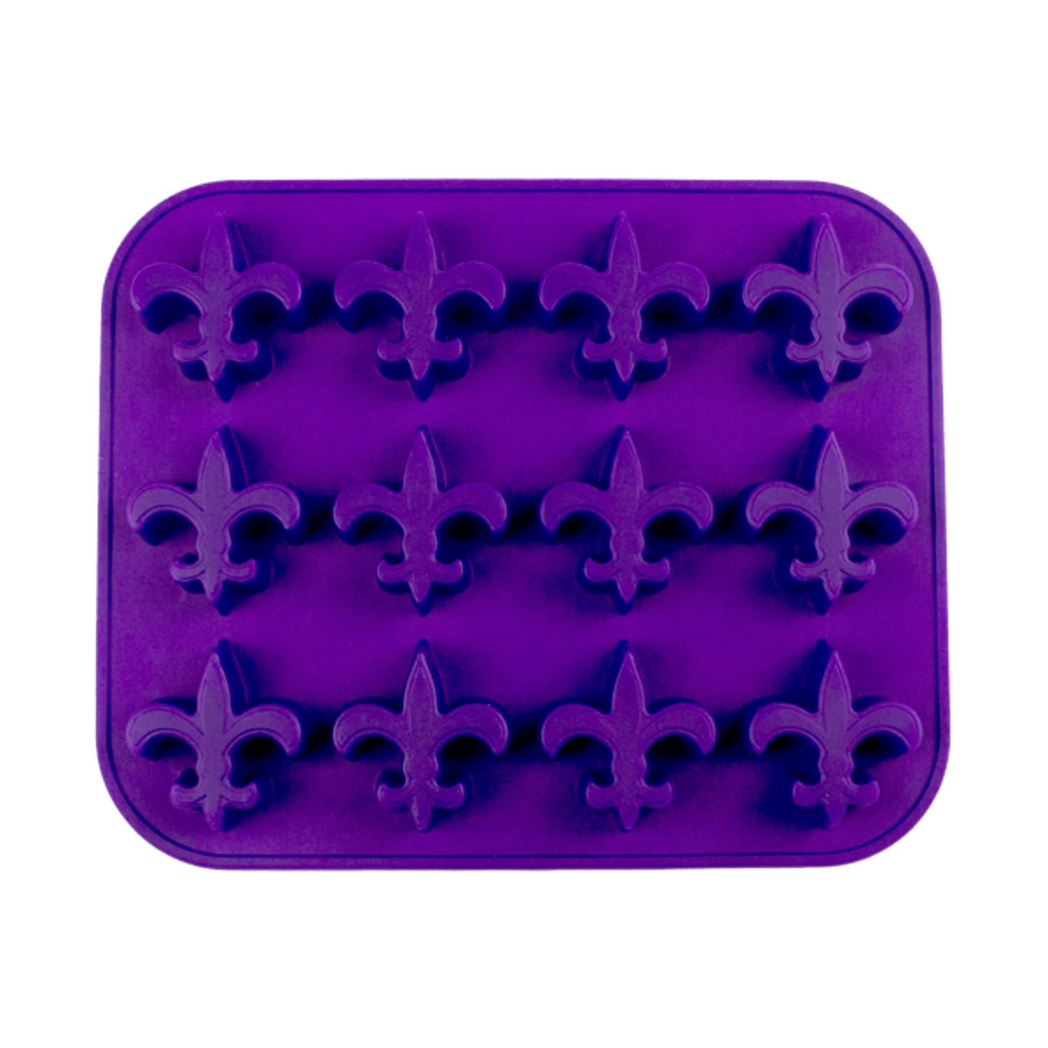 New Orleans Saints Silicone Ice Cube Tray - Sports Gifts, Sports Memorabilia, Sports Collectibles, Fan Shop