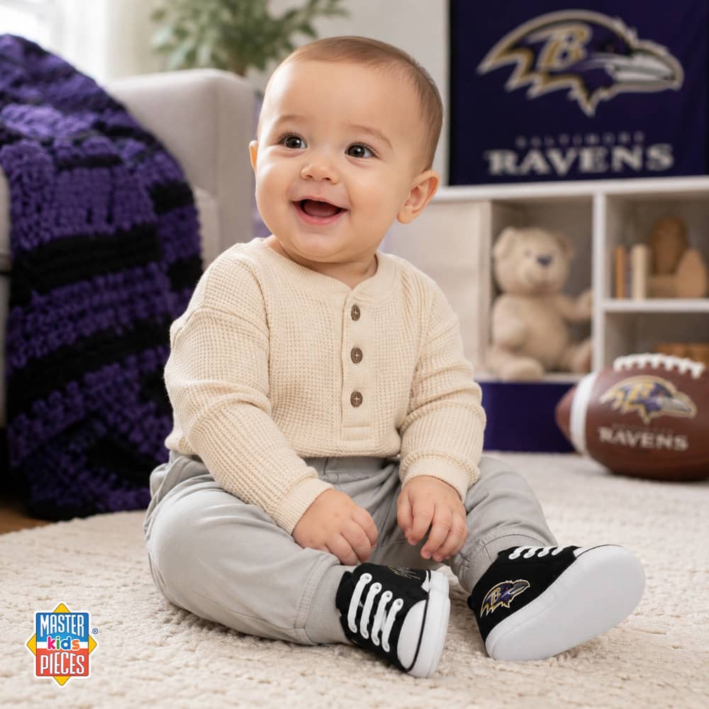 Baltimore Ravens Infant Shoes