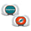Miami Dolphins Pacifier 2-Pack - Perfect for Little Fans - Sports Gifts, Sports Memorabilia, Sports Collectibles, Fan Shop