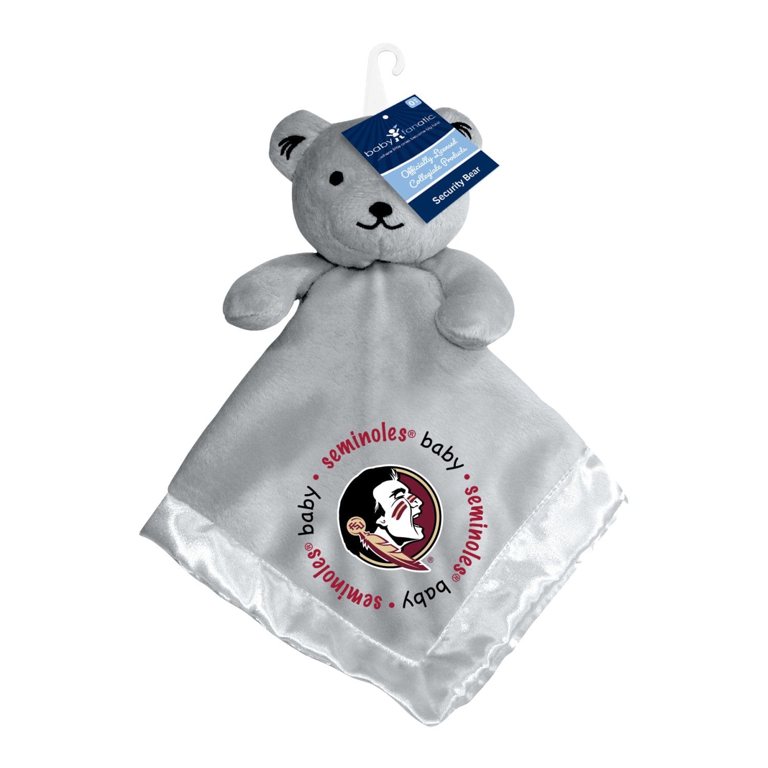 Florida State Seminoles Security Bear - Gray - Sports Gifts, Sports Memorabilia, Sports Collectibles, Fan Shop