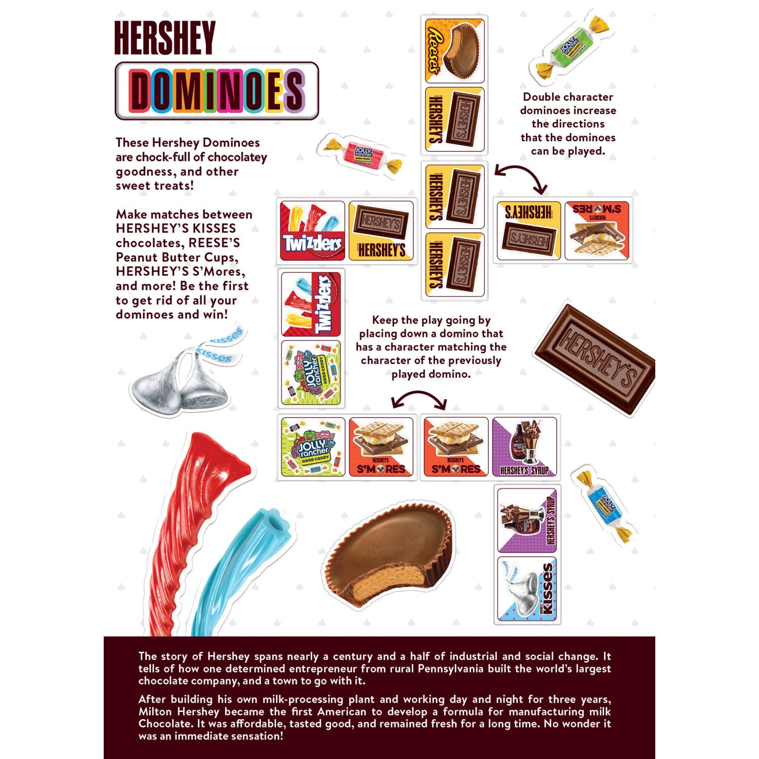 Hershey's Picture Dominoes - 757 Sports Collectibles
