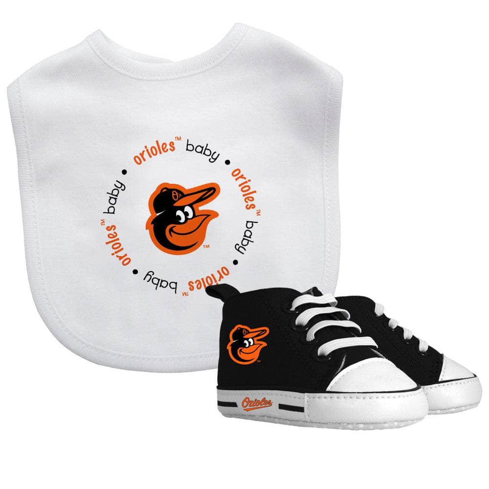 Baltimore Orioles Baby Gift Set - 2-Piece Essentials for Little Fans - Sports Gifts, Sports Memorabilia, Sports Collectibles, Fan Shop