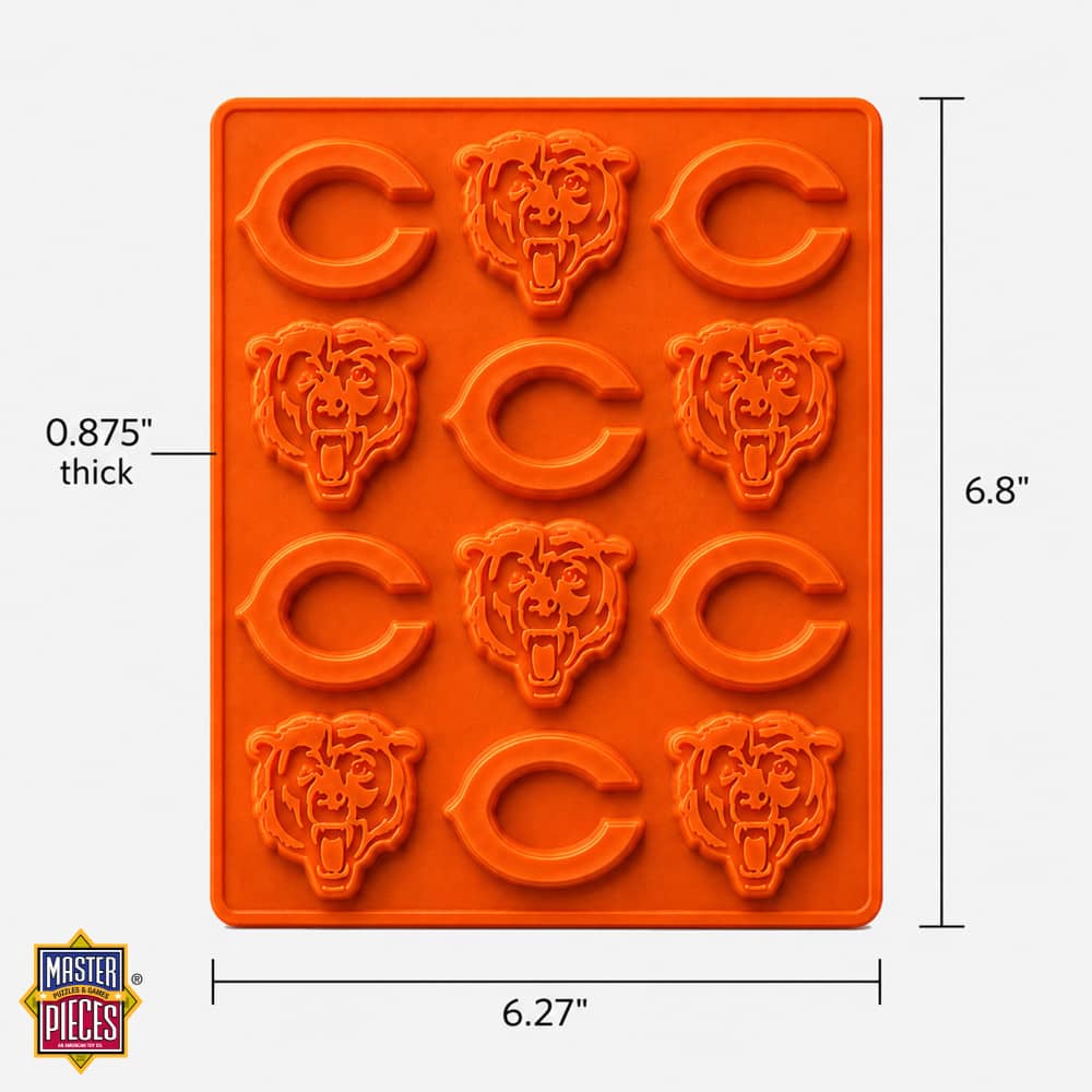 Chicago Bears Silicone Ice Cube Tray