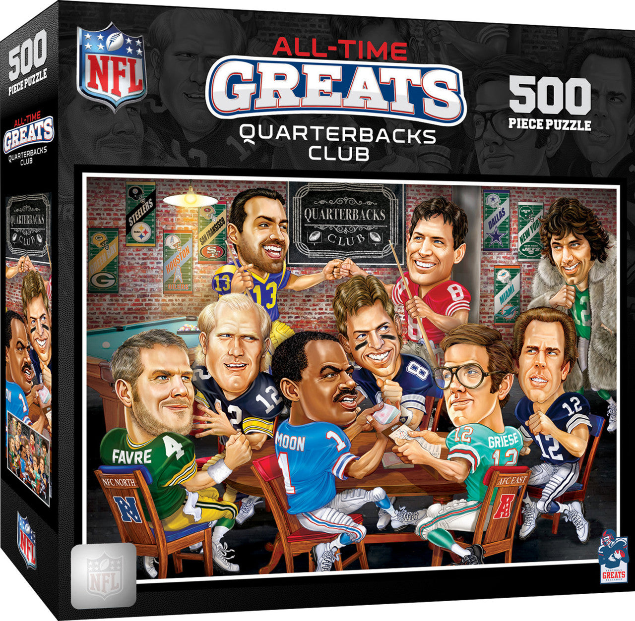 NFL All Time Greats 500 Piece Puzzle