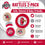 Ohio State Buckeyes Baby Rattles 2-Pack