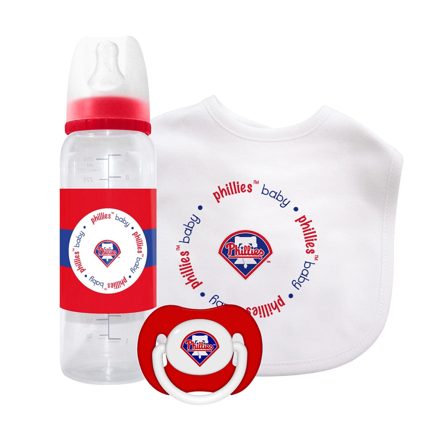 Philadelphia Phillies 3-Piece Baby Gift Set - Sports Gifts, Sports Memorabilia, Sports Collectibles, Fan Shop