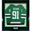 Framed Autographed/Signed Tyler Seguin 35x39 Dallas Green Hockey Jersey Beckett BAS COA
