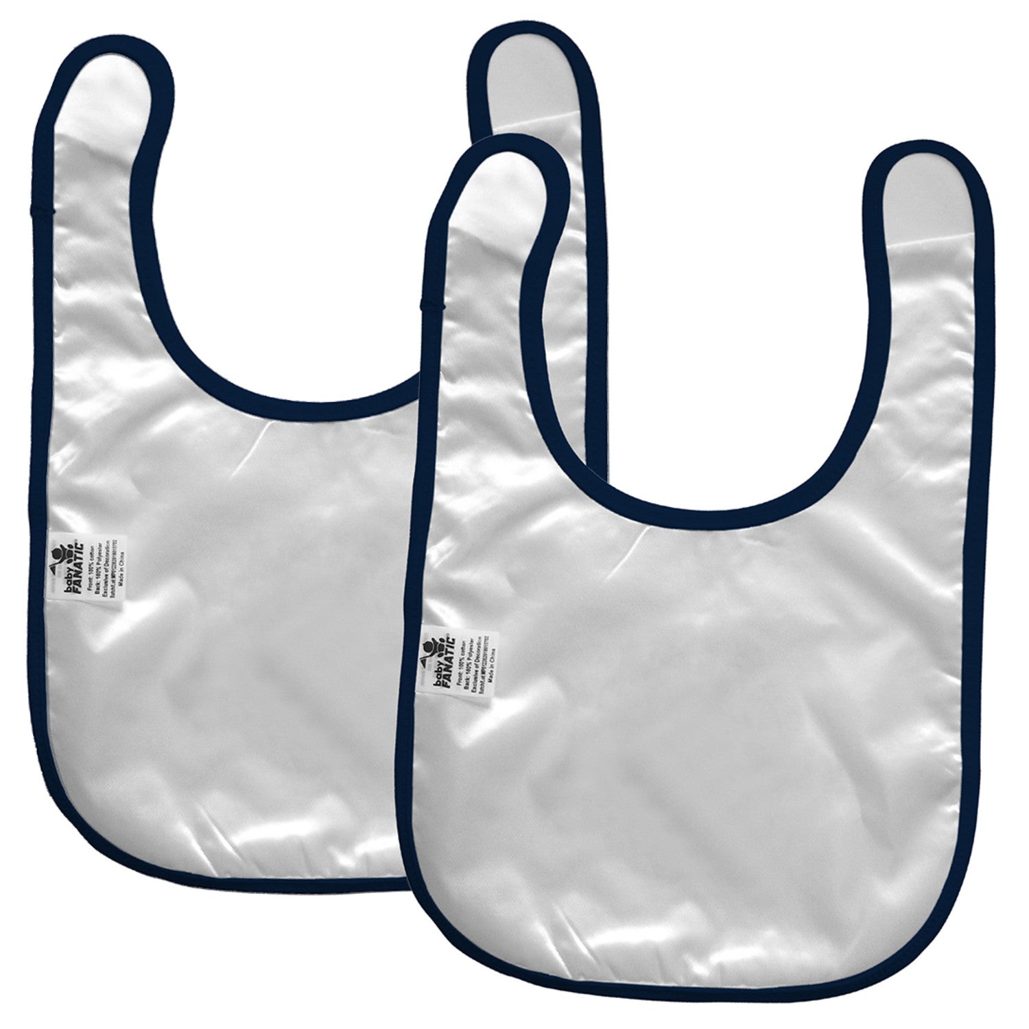 Seattle Seahawks - Baby Bibs 2-Pack - Navy - 757 Sports Collectibles