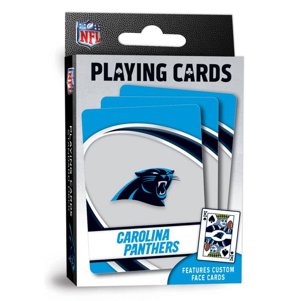 Carolina Panthers 54-Card Deck Playing Cards