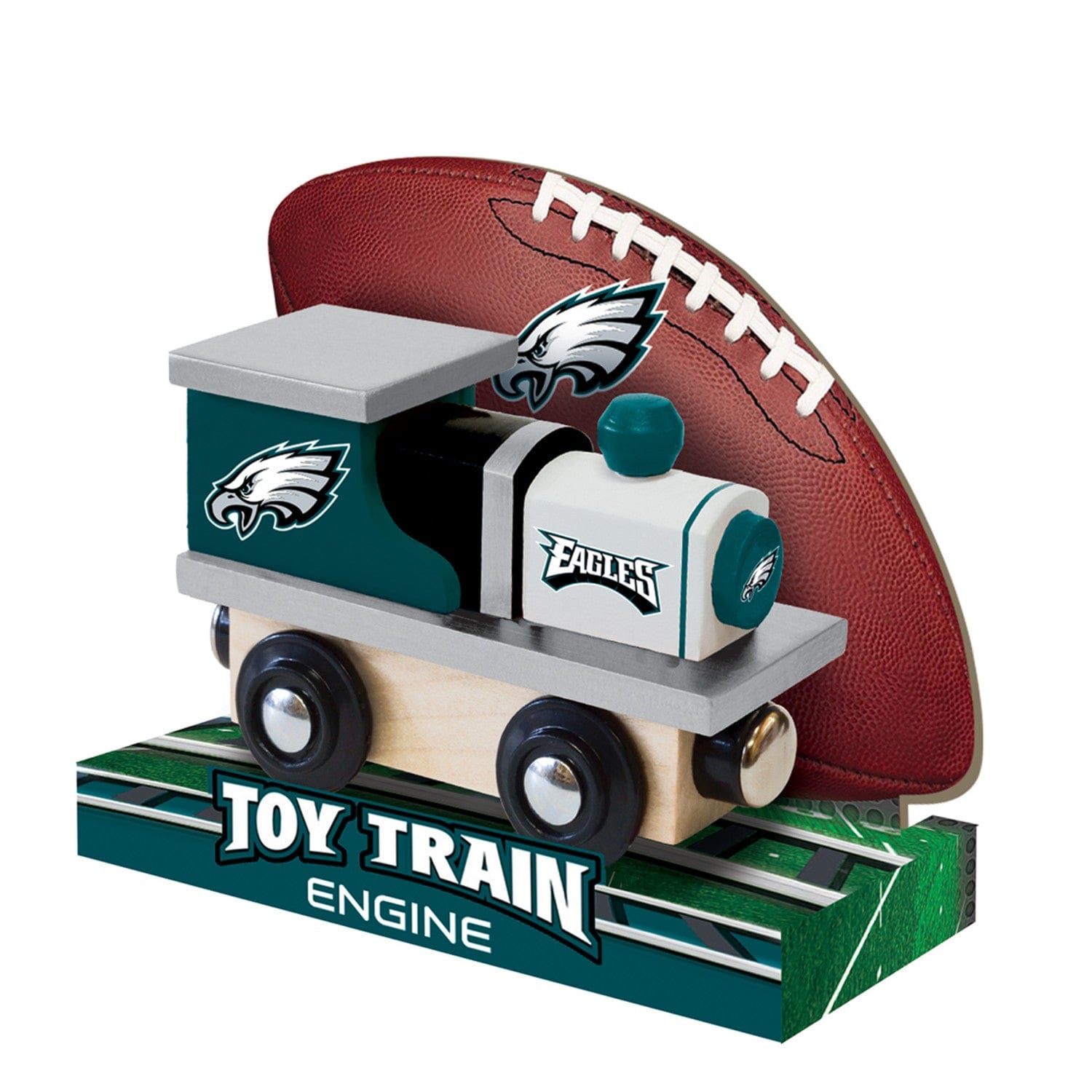 Philadelphia Eagles Toy Train Engine - Official NFL Collectible