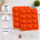 Denver Broncos Silicone Ice Cube Tray
