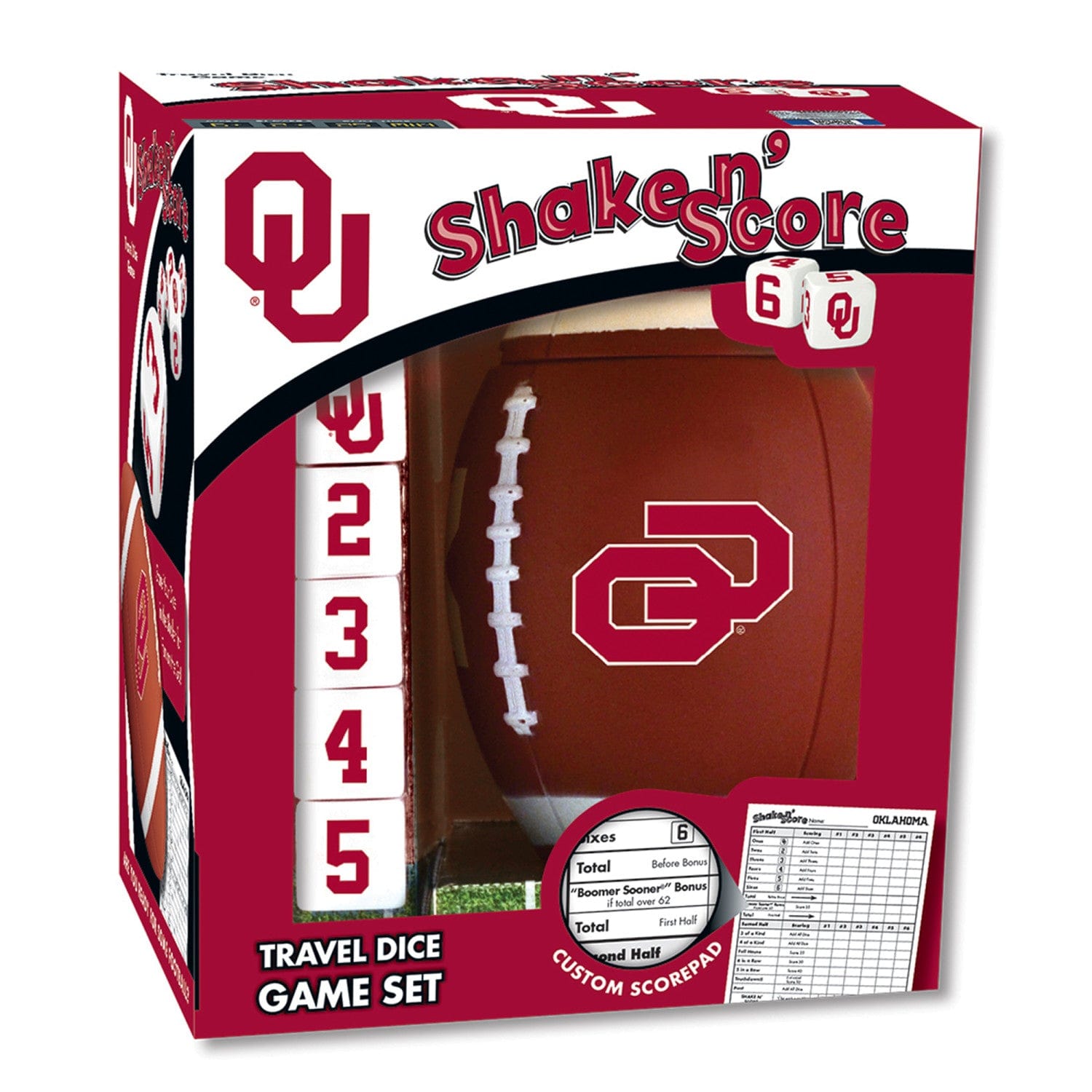 Oklahoma Sooners Shake n' Score Game - Sports Gifts, Sports Memorabilia, Sports Collectibles, Fan Shop