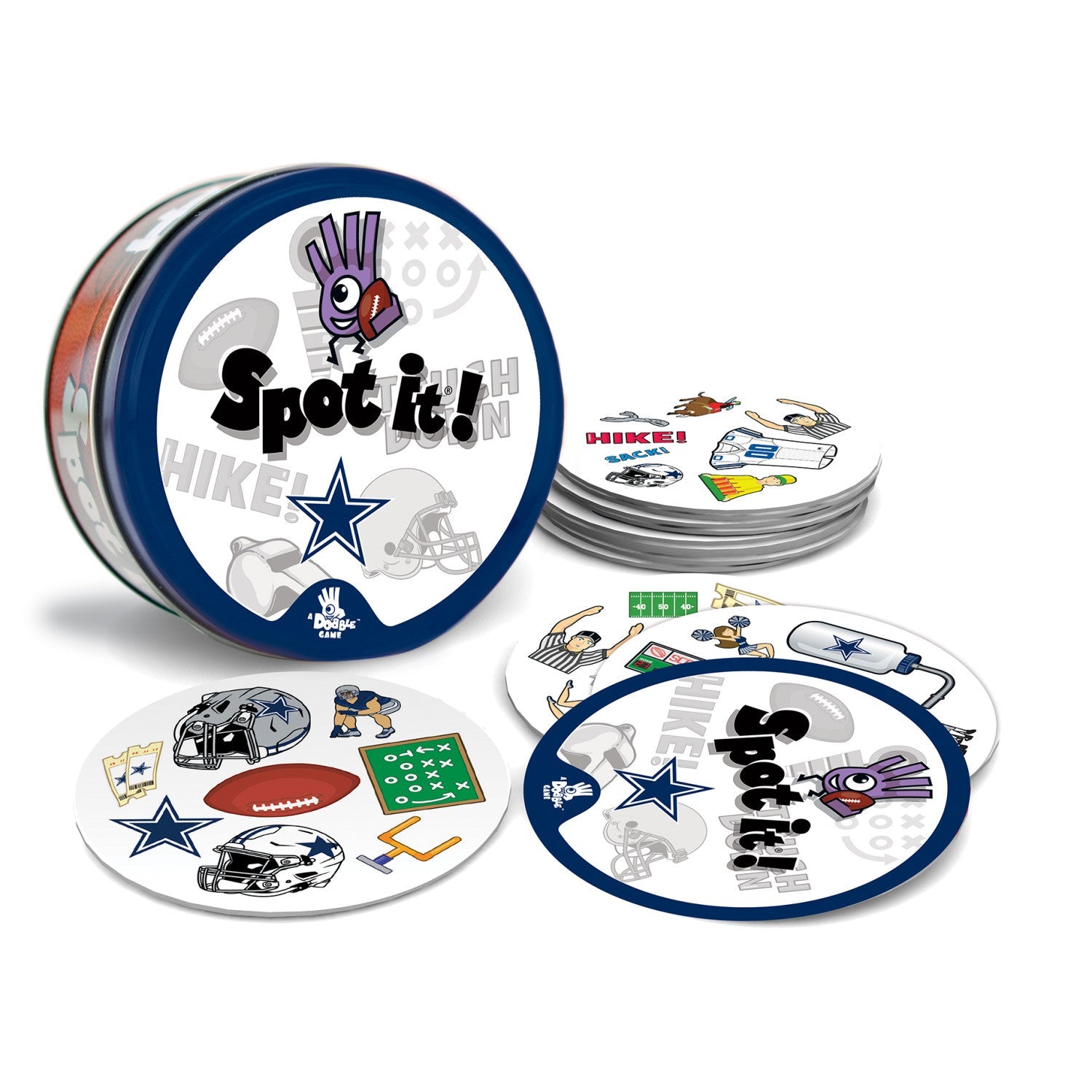 Dallas Cowboys Spot It! Card Game - 757 Sports Collectibles