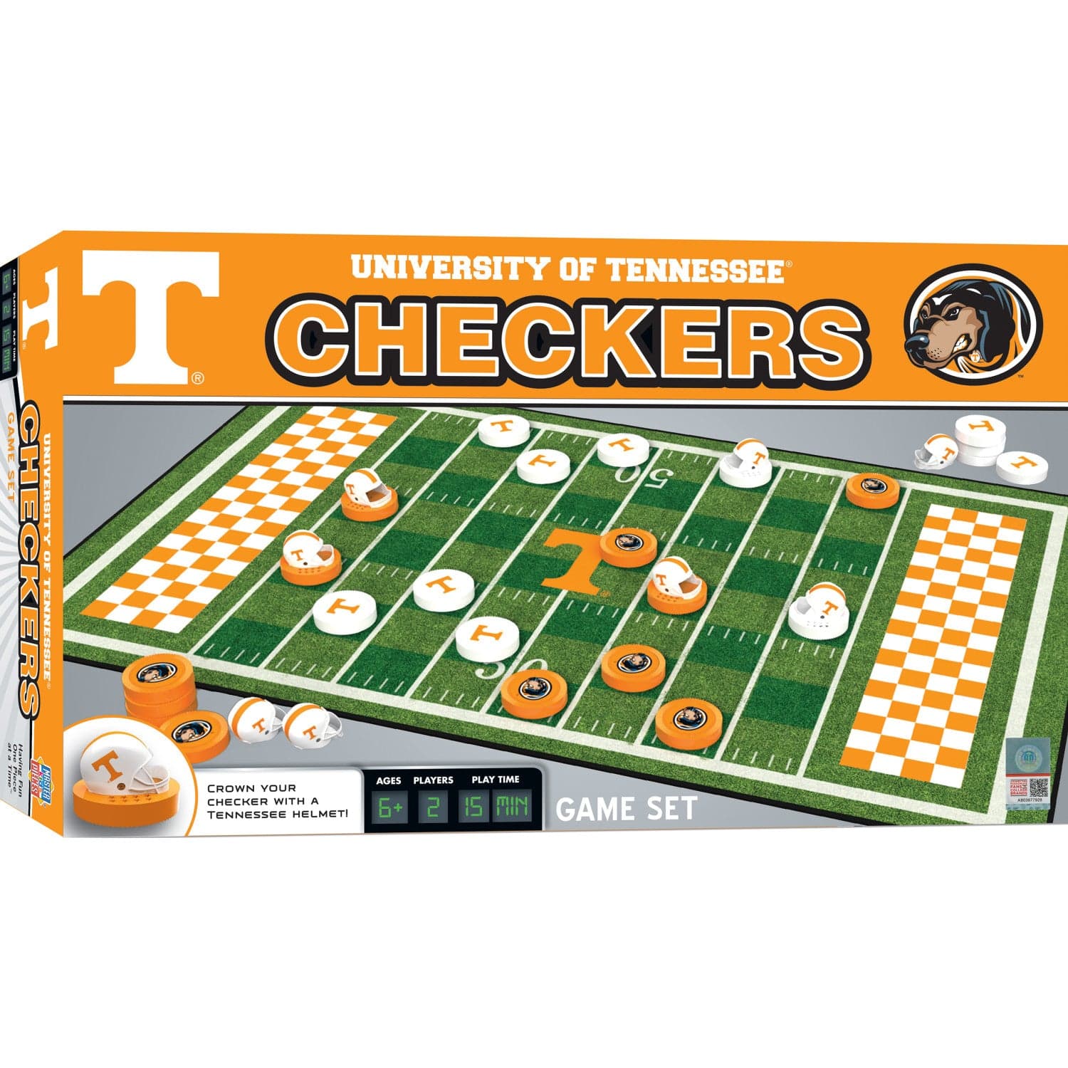 Tennessee Volunteers Checkers Game - Sports Gifts, Sports Memorabilia, Sports Collectibles, Fan Shop