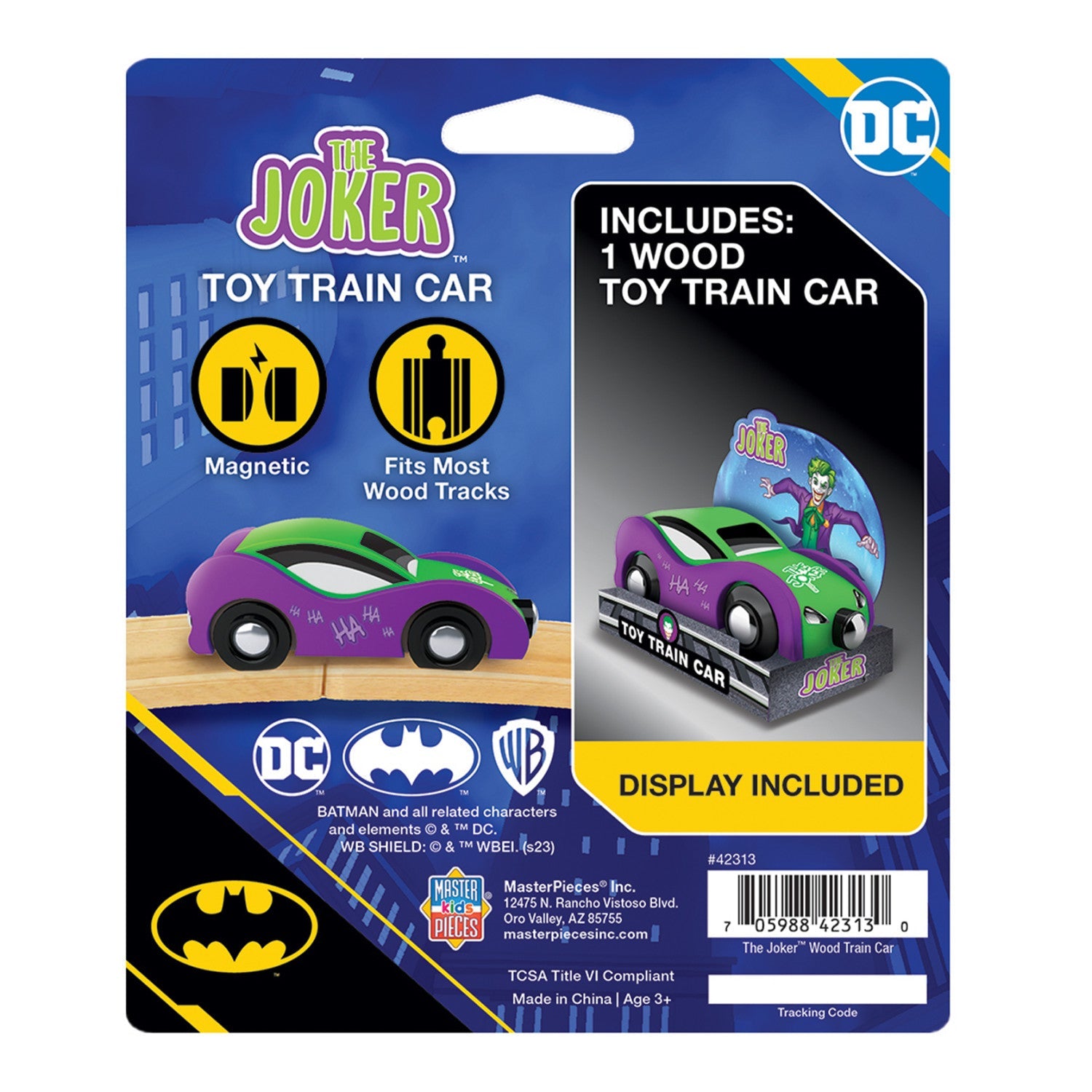 Batman - Joker Toy Train Car - 757 Sports Collectibles