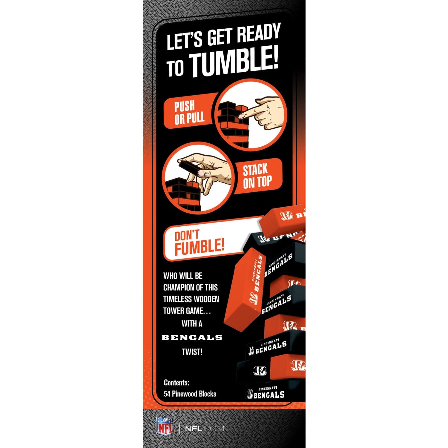 Cincinnati Bengals Tumble Tower
