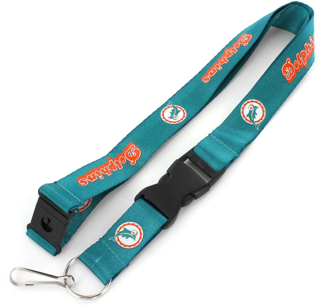 MIAMI DOLPHINS THROWBACK LANYARD - Sports Collectibles, Sports Memorabilia, Sports Fan Shop, Sports Gifts