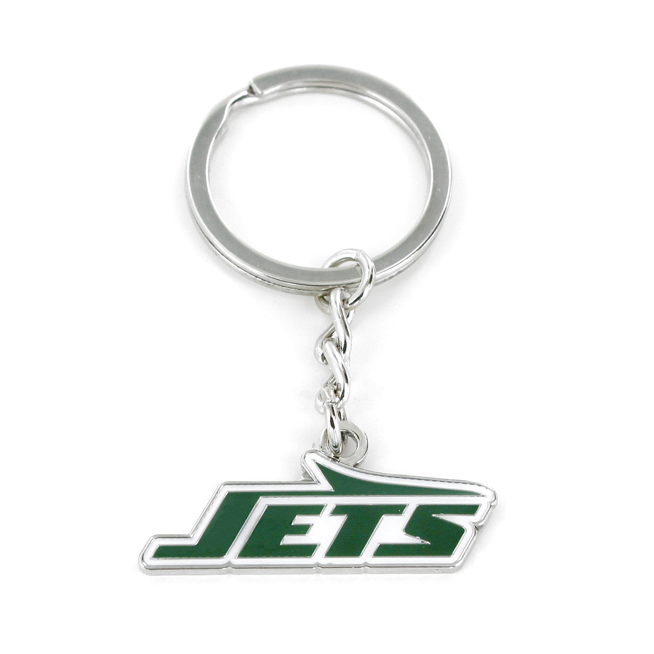 NEW YORK JETS LOGO KEYCHAIN - Sports Collectibles, Sports Memorabilia, Sports Fan Shop, Sports Gifts