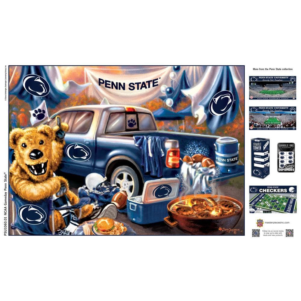 Penn State Nittany Lions Gameday 1000 Piece Jigsaw Puzzle - Sports Gifts, Sports Memorabilia, Sports Collectibles, Fan Shop