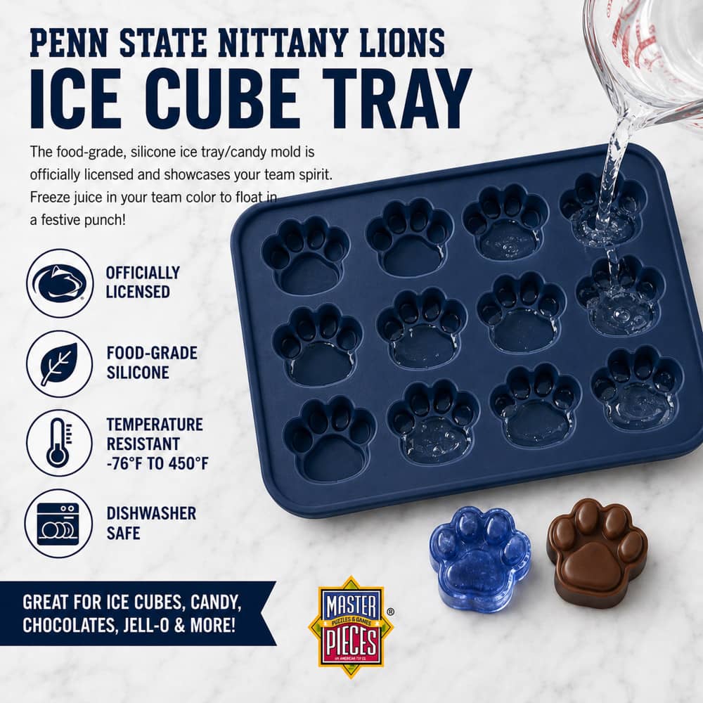 Penn State Nittany Lions Silicone Ice Cube Tray