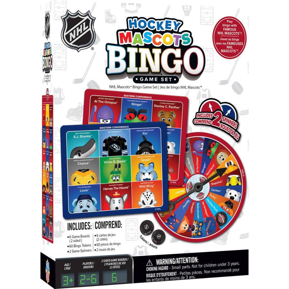 NHL League Bingo Game: Score Big with Every Play!