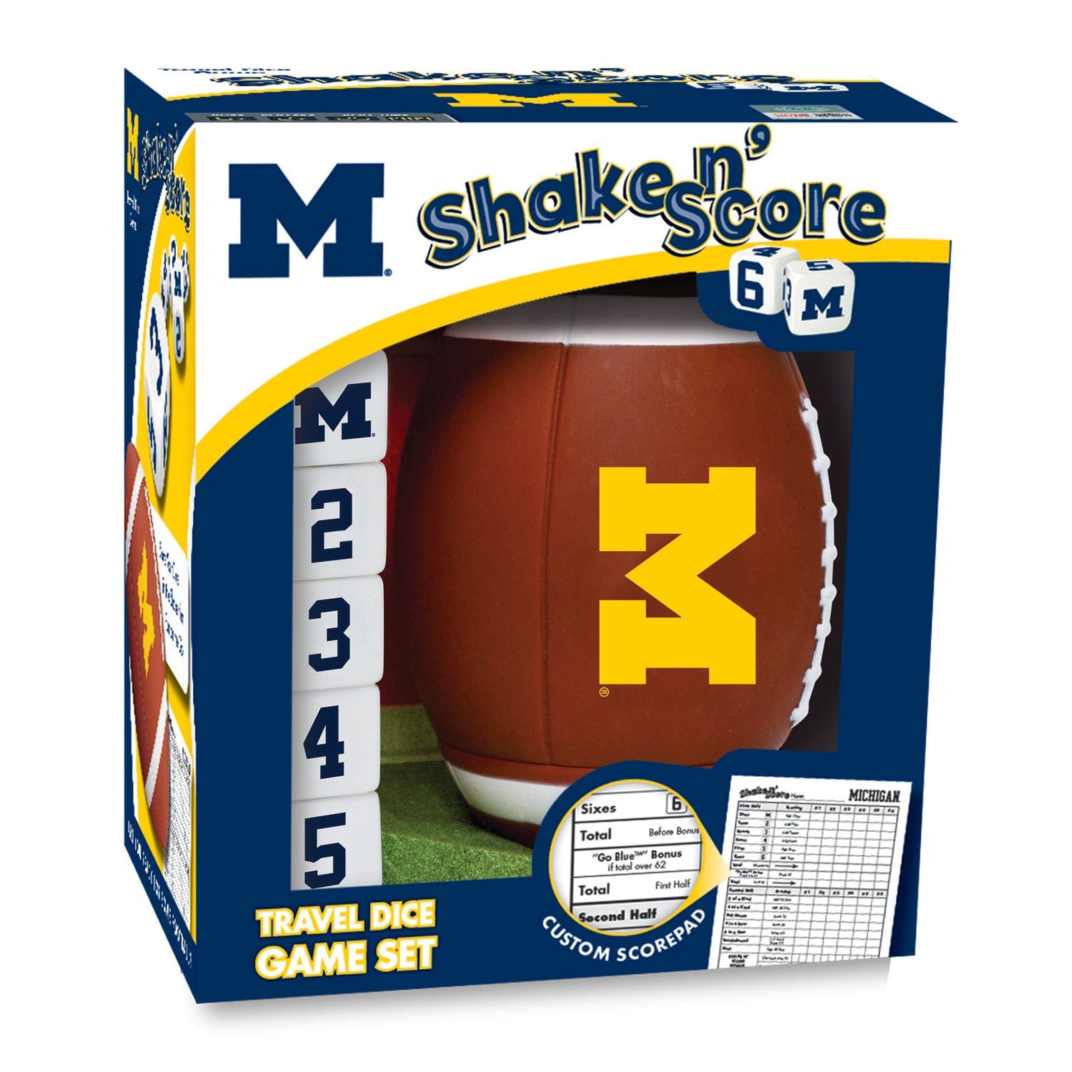Michigan Wolverines Shake n' Score Game - Sports Gifts, Sports Memorabilia, Sports Collectibles, Fan Shop