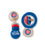 Chicago Cubs Baby Rattles 2-Pack