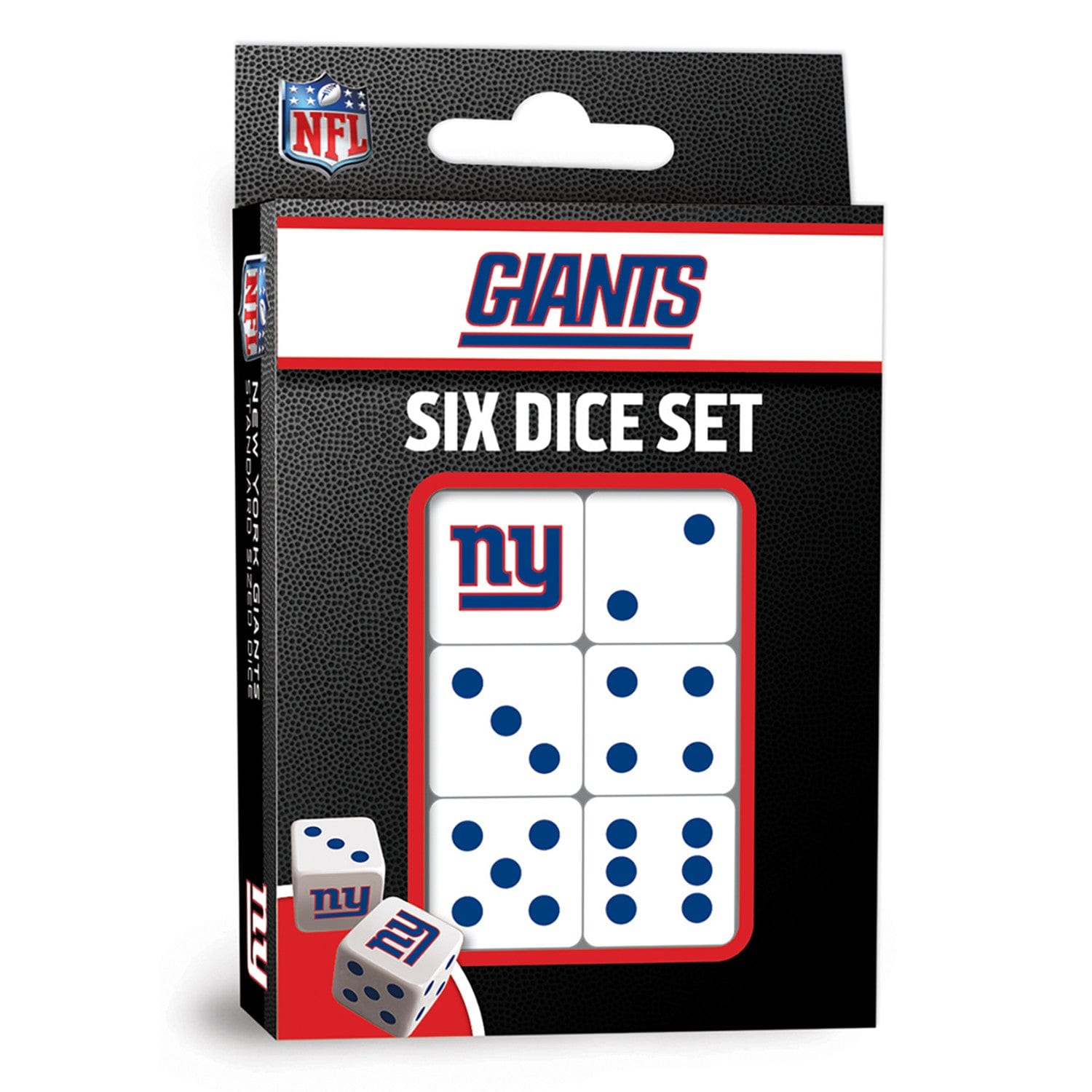 New York Giants Official NFL Dice Set - Sports Gifts, Sports Memorabilia, Sports Collectibles, Fan Shop