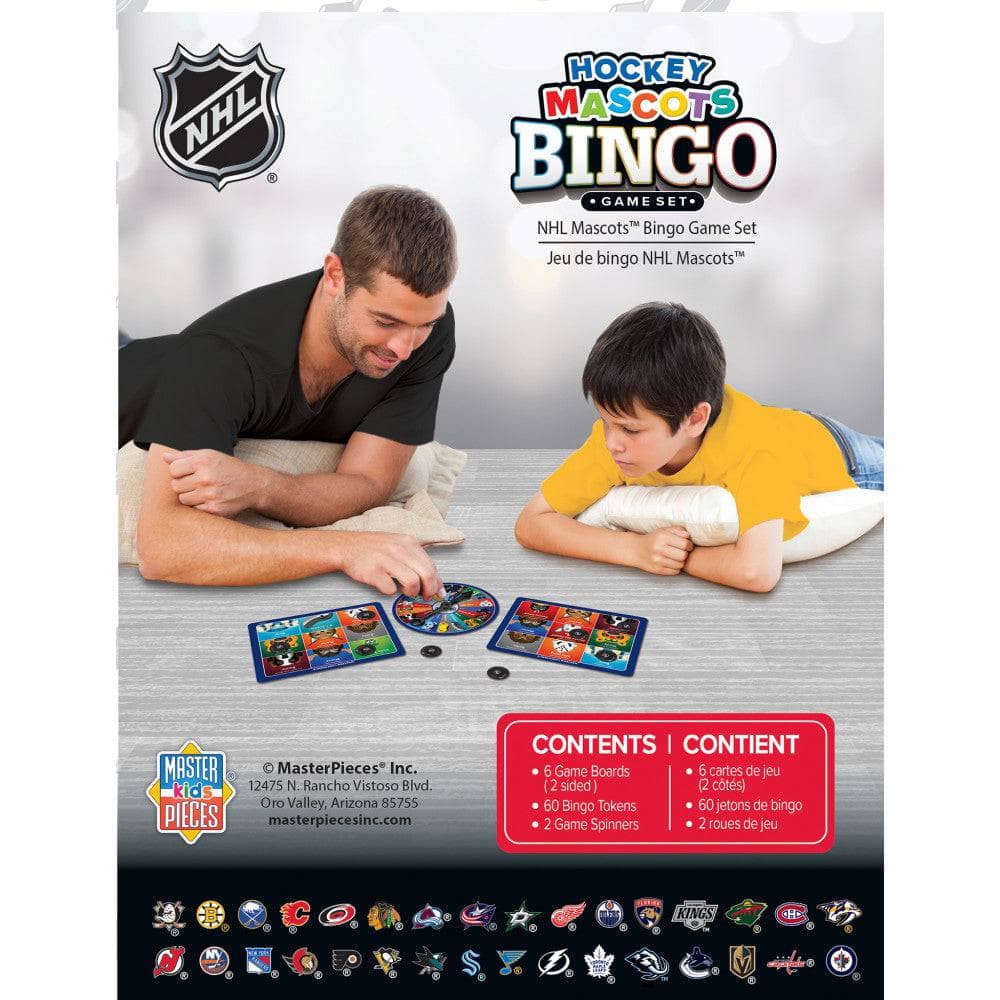 NHL League Bingo Game: Score Big with Every Play!