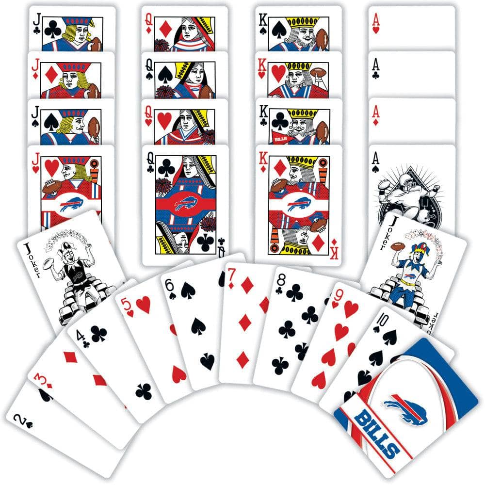 Buffalo Bills Official Playing Cards - 54 Card Deck