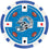 Detroit Lions 100-Piece Poker Chip Set