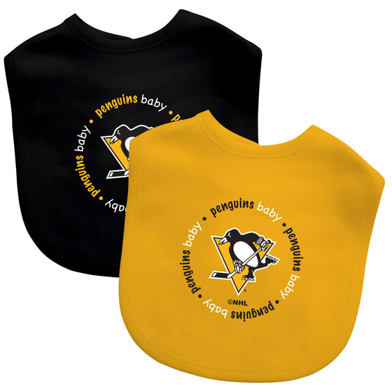 Pittsburgh Penguins - Baby Bibs 2-Pack - 757 Sports Collectibles