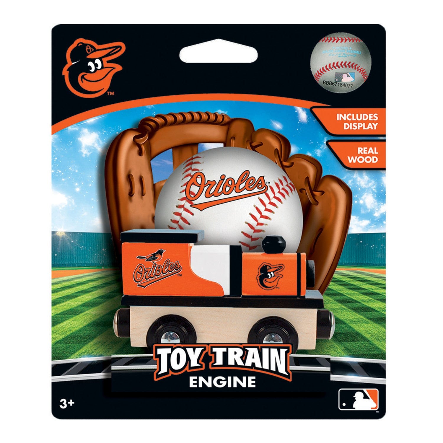 Baltimore Orioles Official Toy Train Engine - Sports Gifts, Sports Memorabilia, Sports Collectibles, Fan Shop