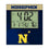 United State Naval Academy Midshipmen Color Block Wall Clock