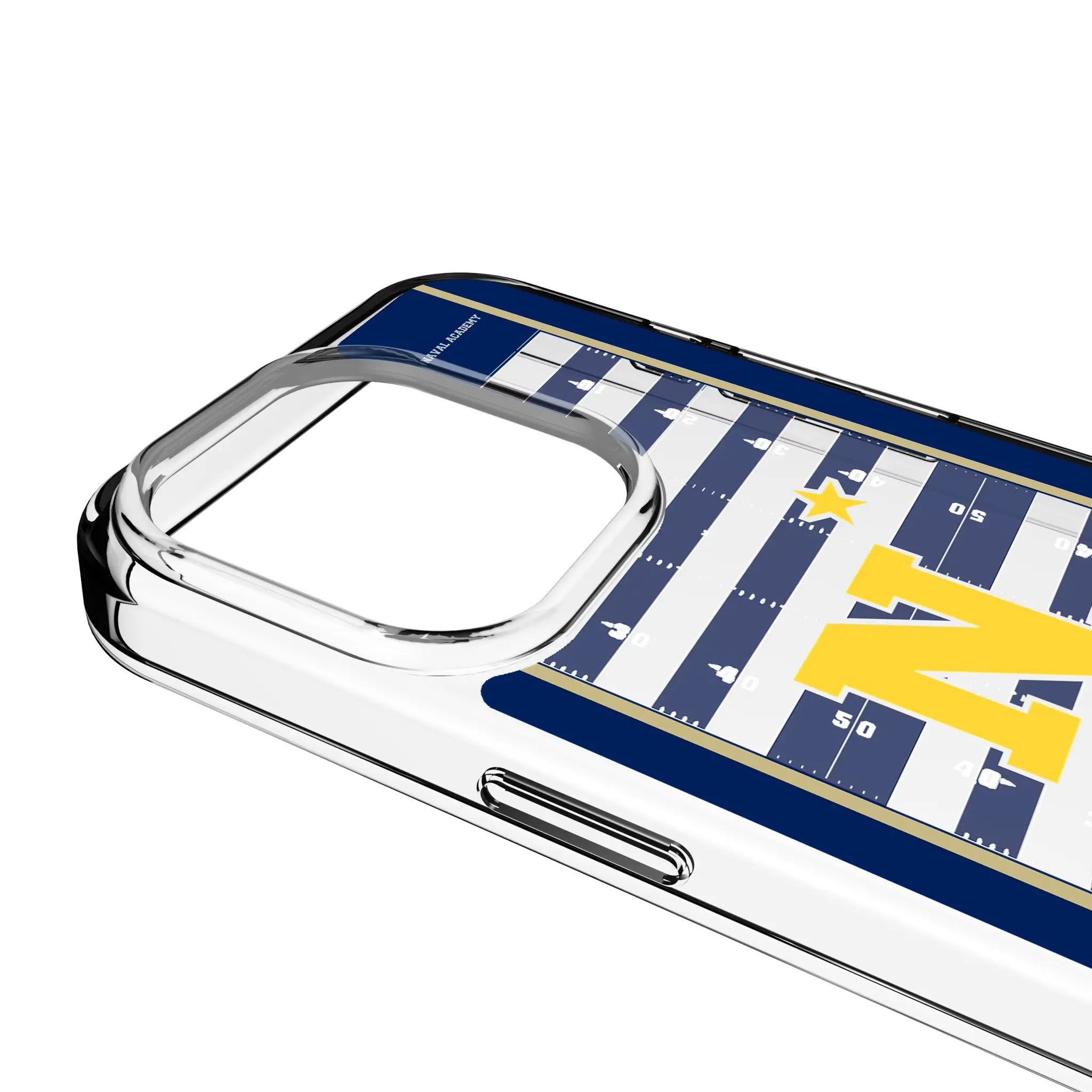 United State Naval Academy Midshipmen Field Clear Phone Case for Apple iPhone