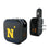 United State Naval Academy Midshipmen Linen 2 in 1 USB A/C Charger
